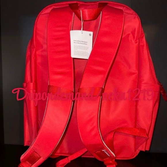 Lululemon Everywhere Backpack 22L- Lulu Red/Ocean Air main image 5